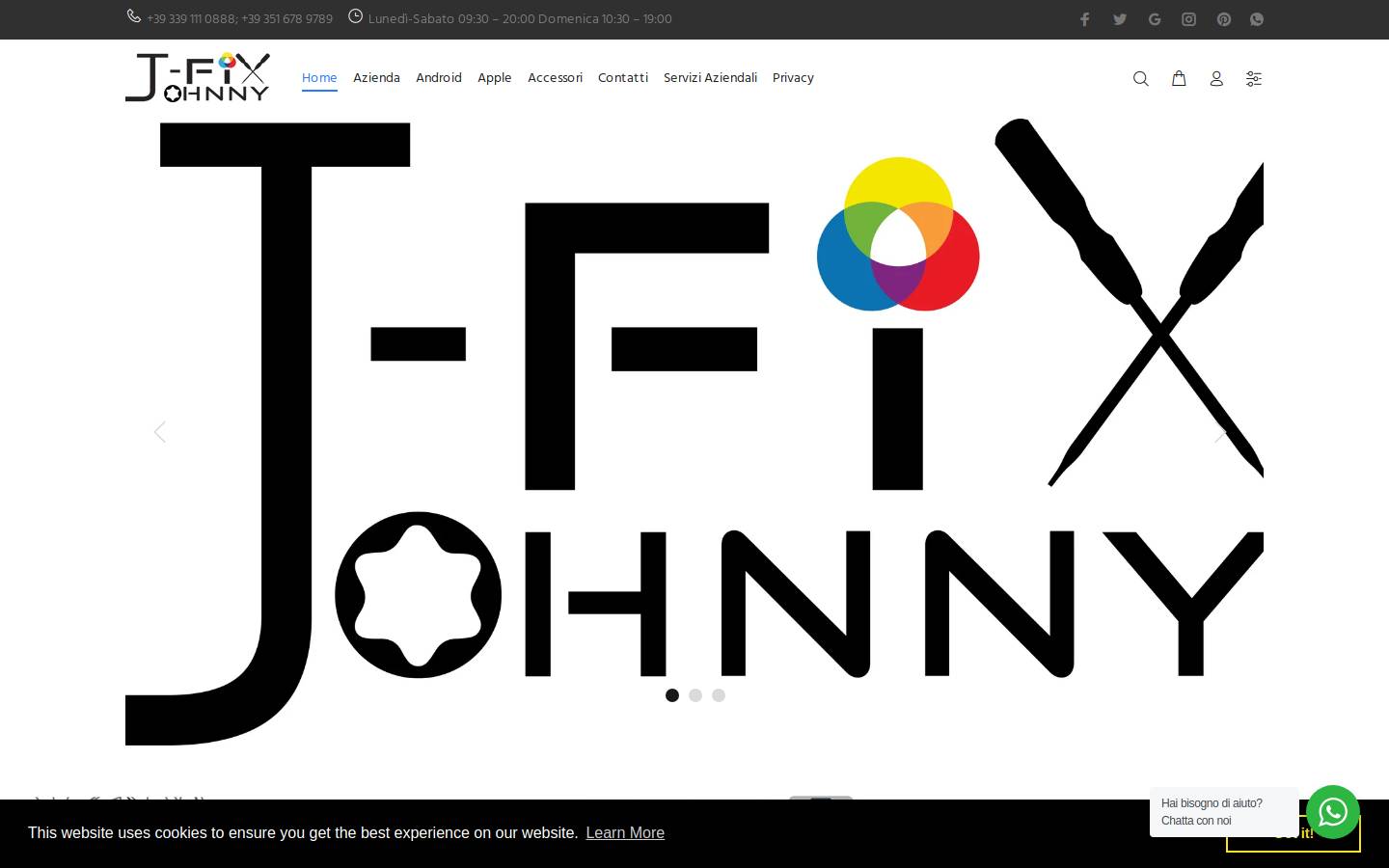 jfix.it homepage screenshot
