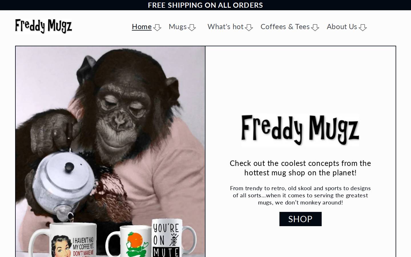 jfreddymugz.com homepage screenshot