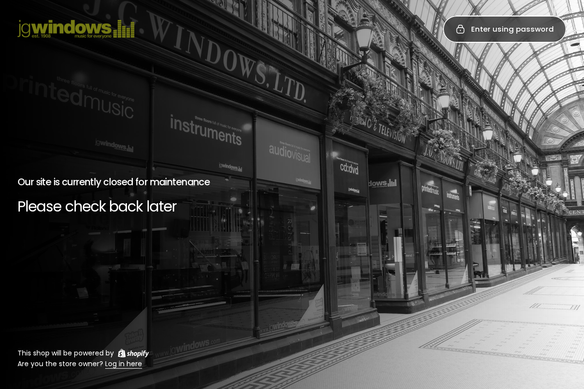 Jgwindows homepage screenshot
