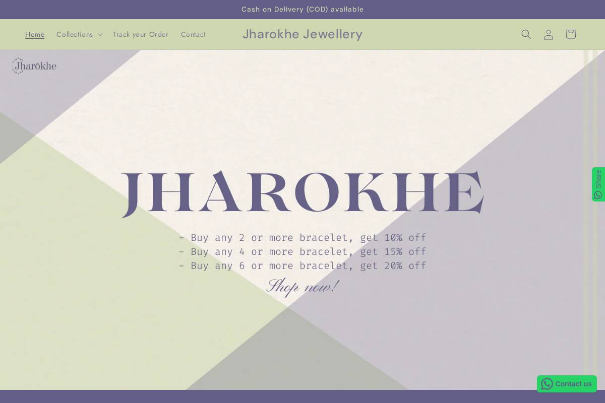 jharokhe.com homepage screenshot