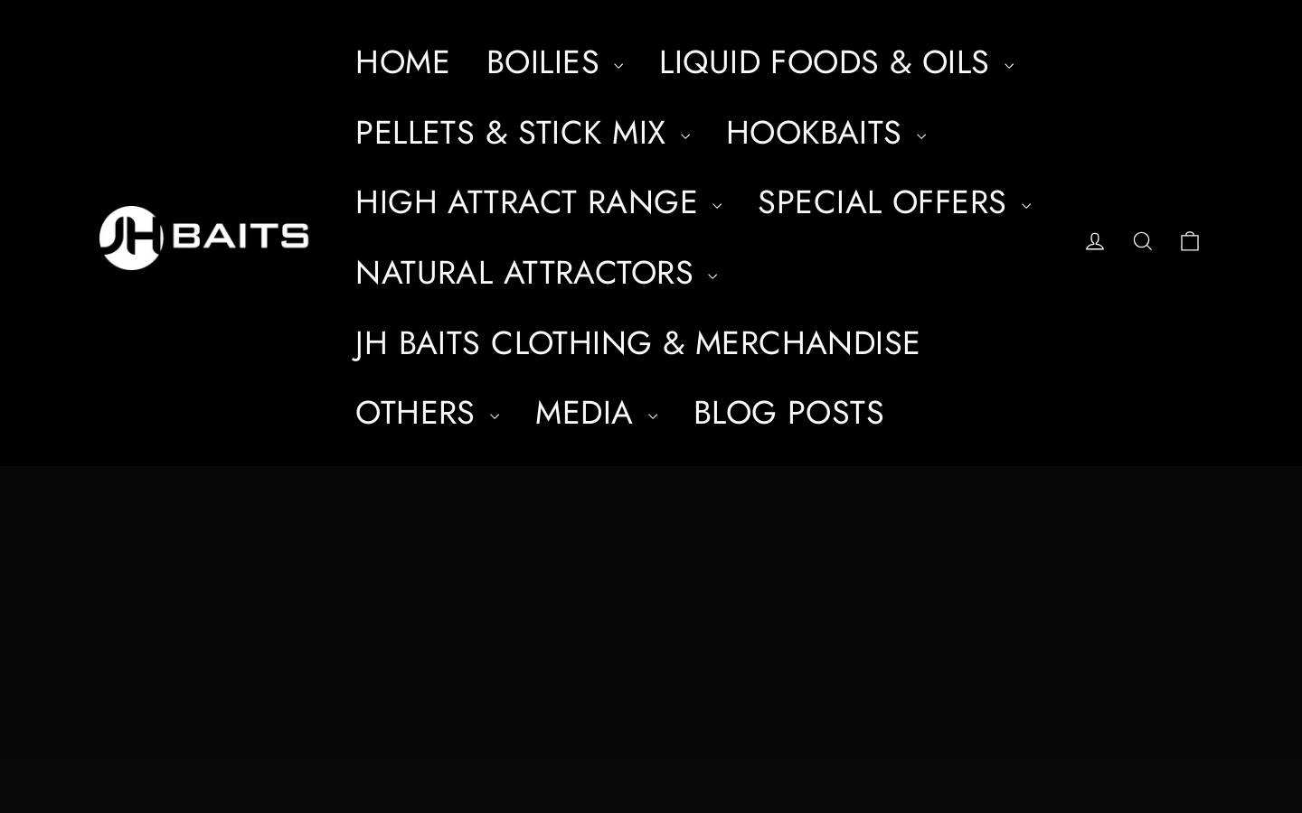jhbaits.com homepage screenshot