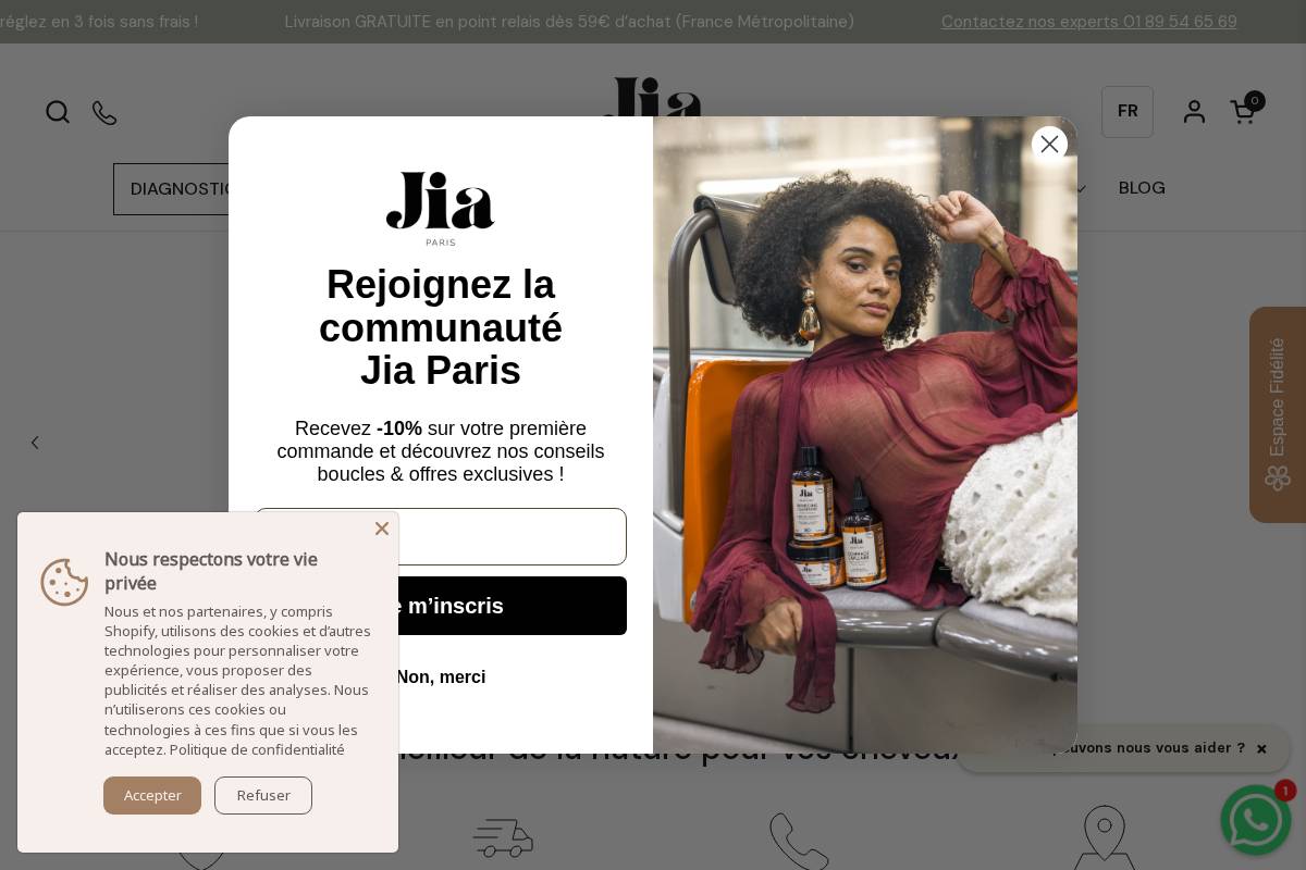Jia Paris homepage screenshot