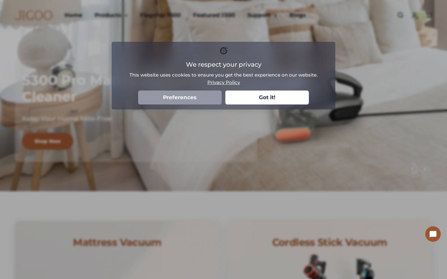 Jigoolife homepage screenshot