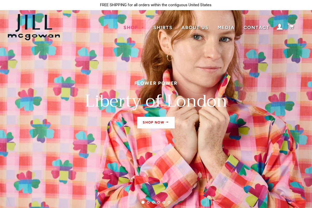 jillmcgowan.com homepage screenshot