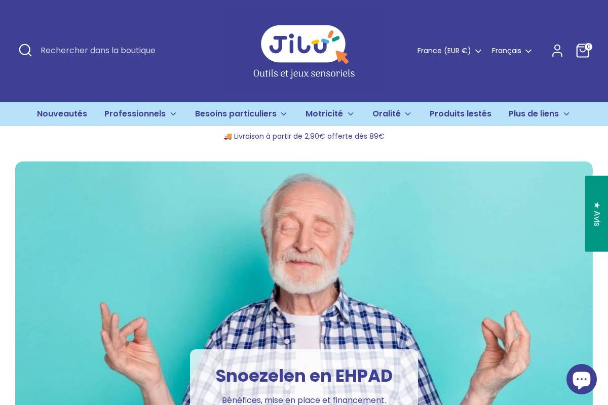 jilu.fr homepage screenshot