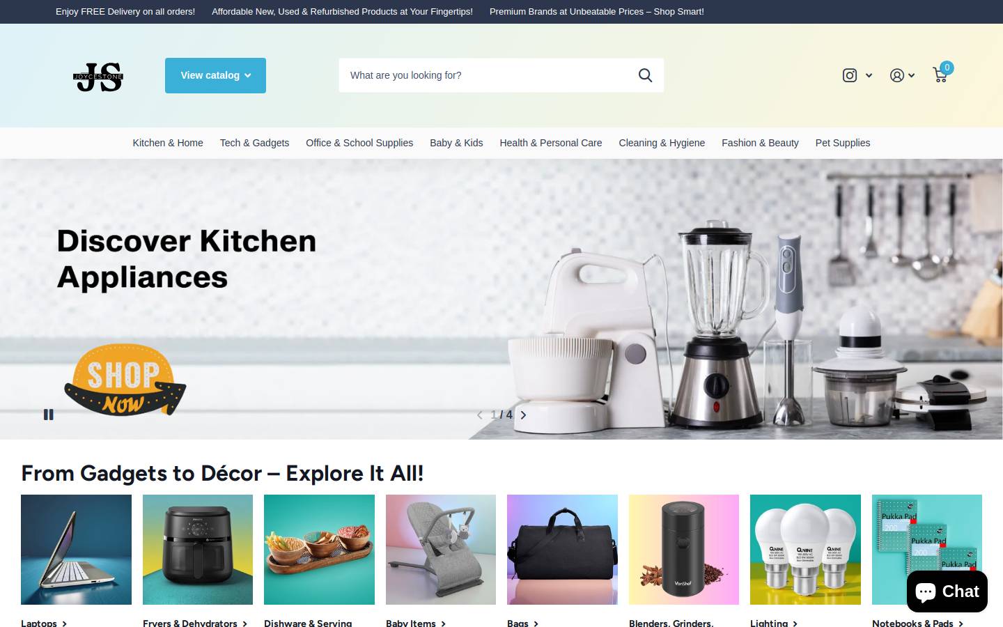 Jimpsy homepage screenshot