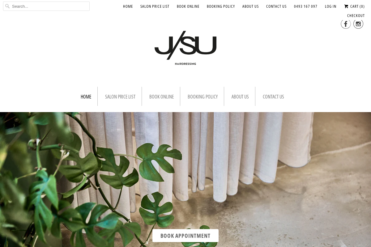 jisu.com.au homepage screenshot