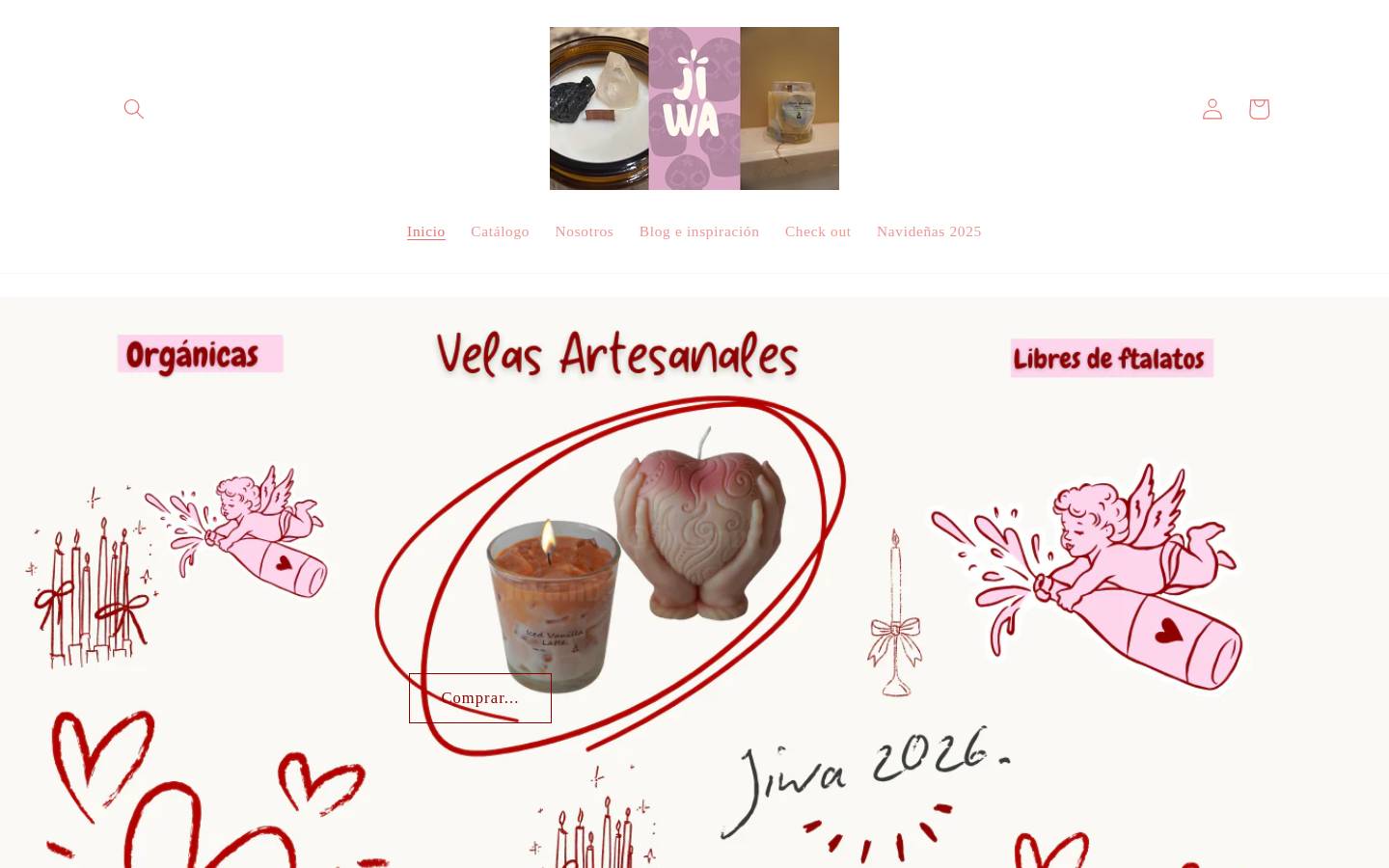 jiwa.com.mx homepage screenshot