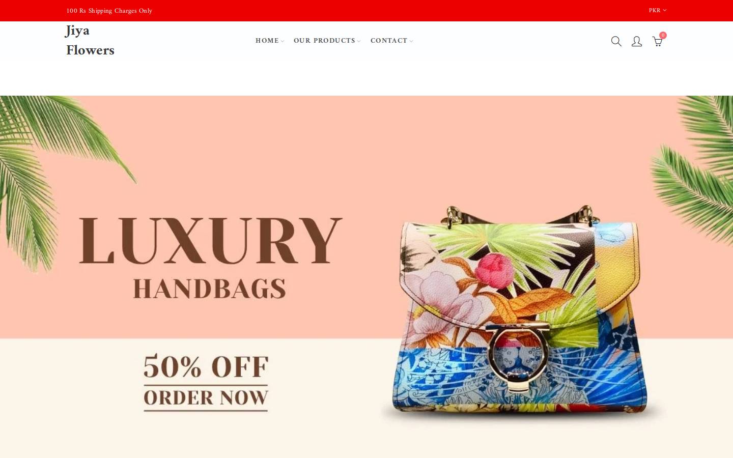 jiyaflower.shop homepage screenshot