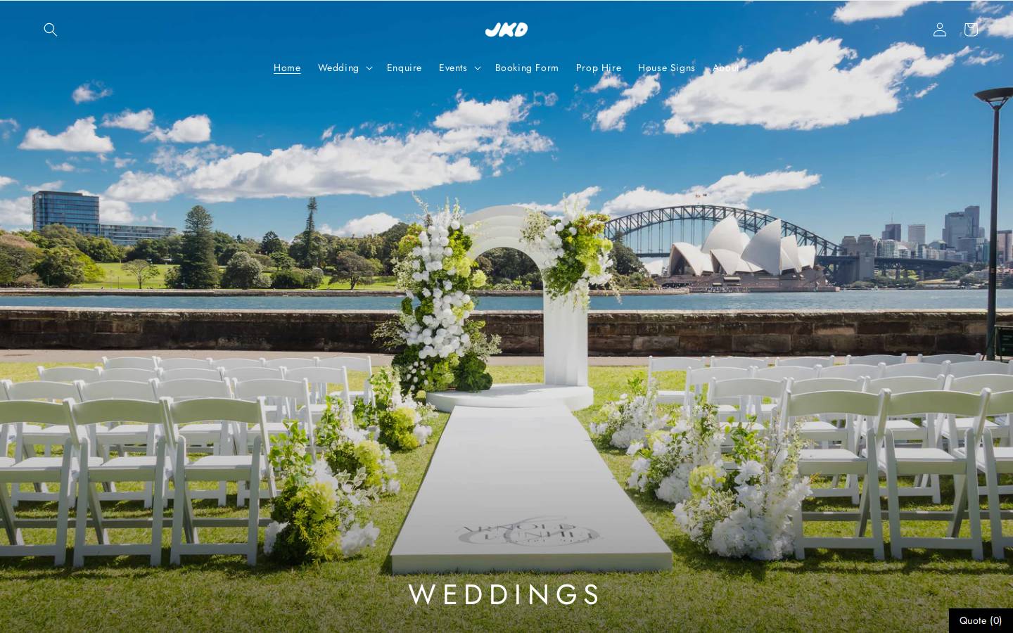 jkdstudio.com.au homepage screenshot