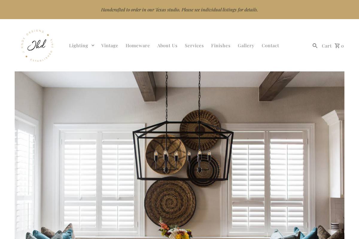 jknoxdesigns.com homepage screenshot