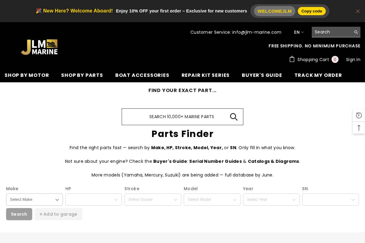 Jlmmarine homepage screenshot