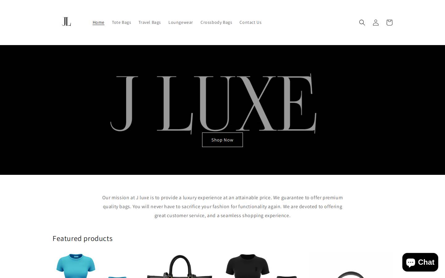 jluxeco.com homepage screenshot