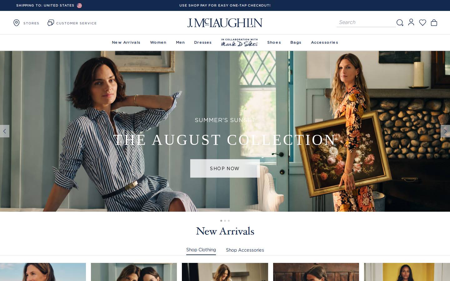 jmclaughlin.com homepage screenshot