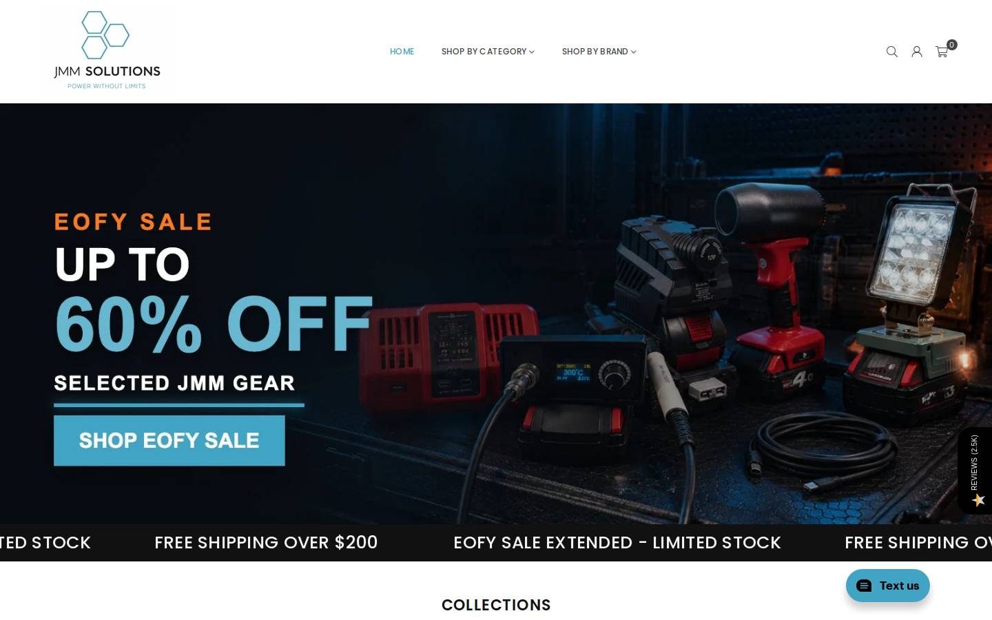 jmmsolutions.com.au homepage screenshot