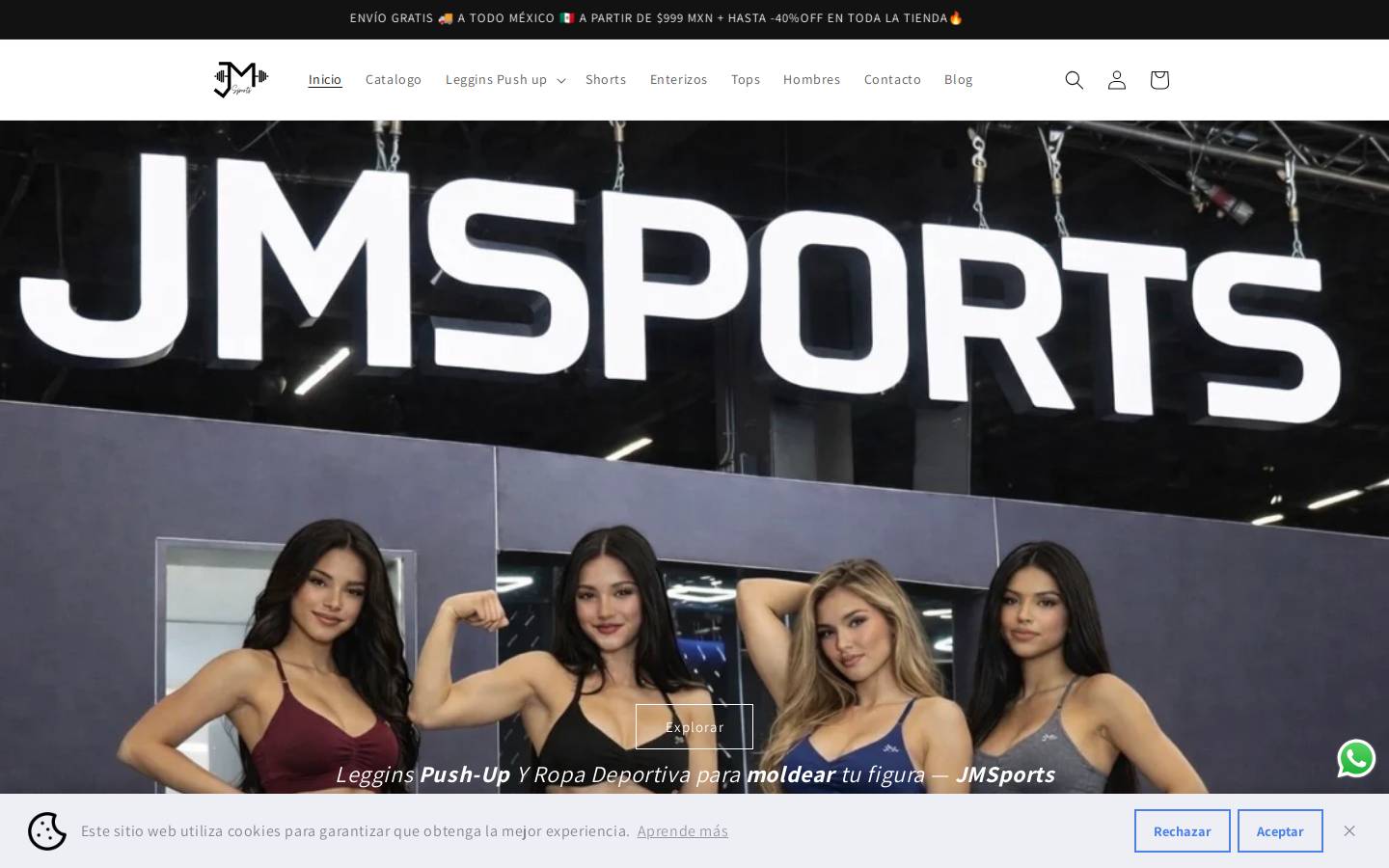 jmsportshop.com homepage screenshot