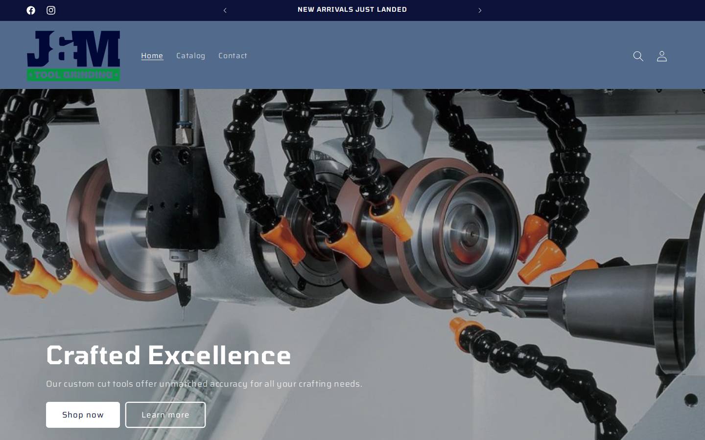 jmtool.us homepage screenshot