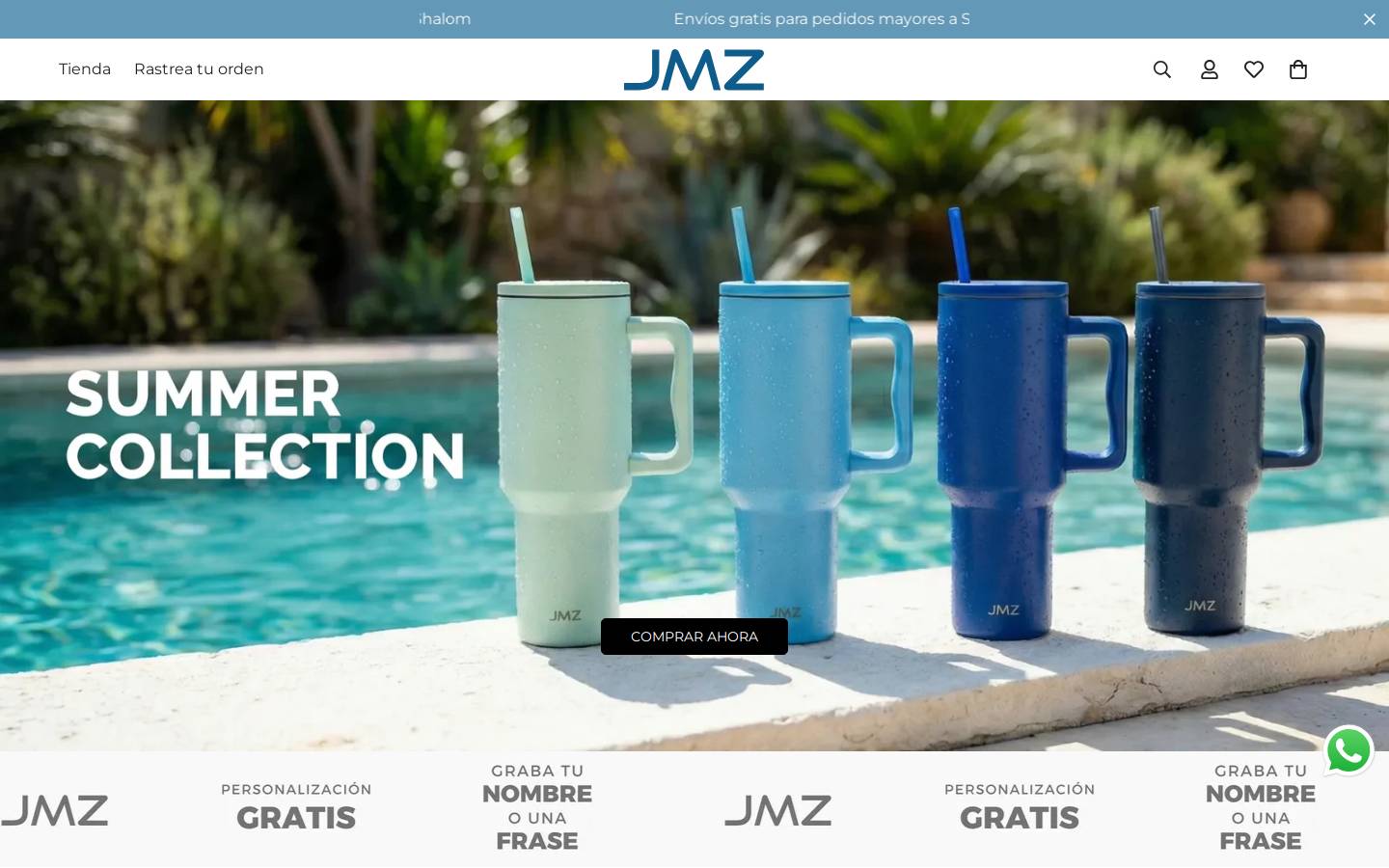 jmzperu.com homepage screenshot