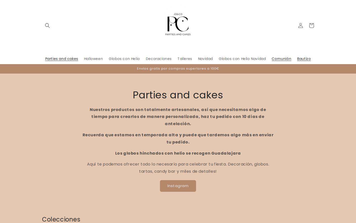 joandco.es homepage screenshot