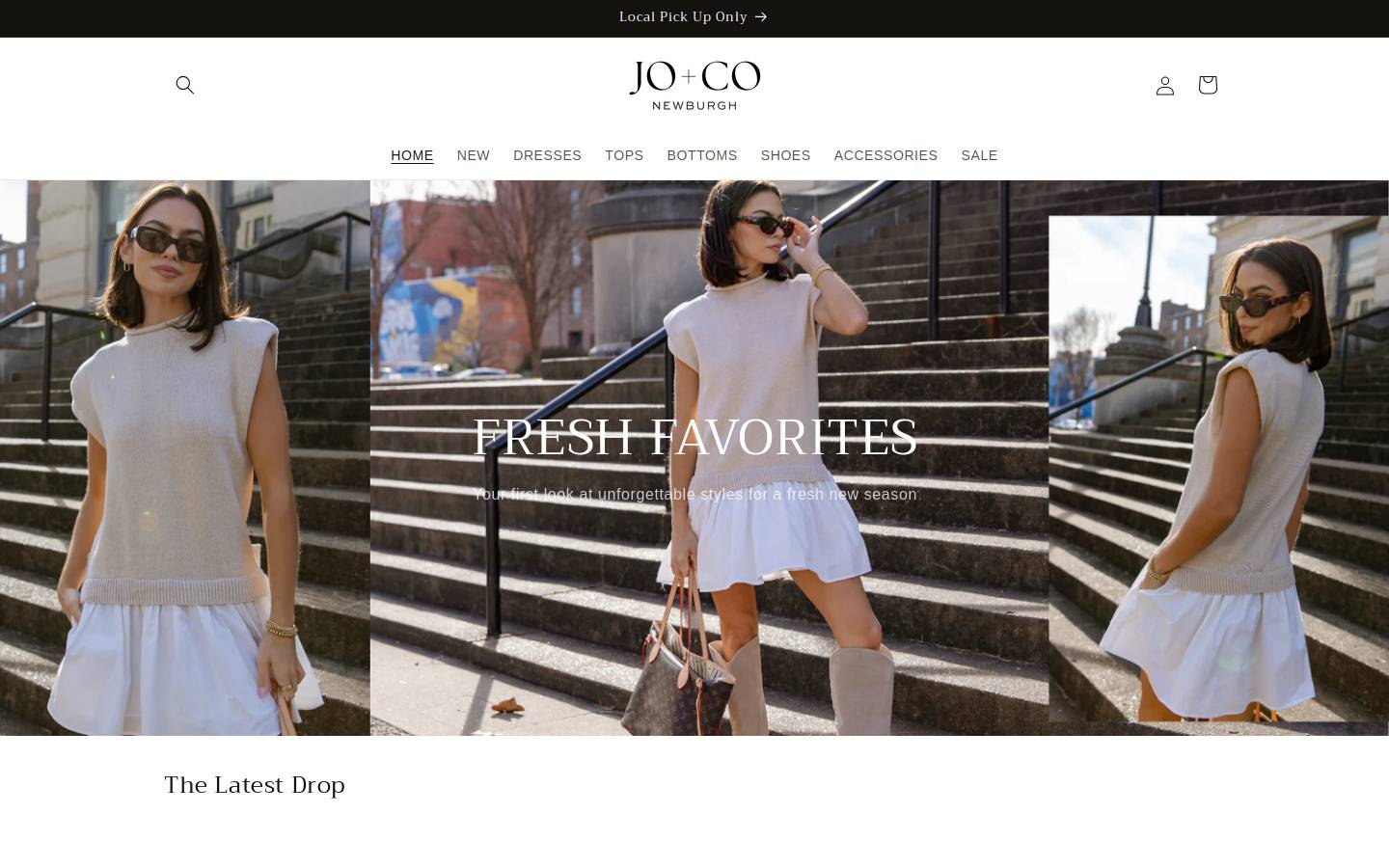 joandconewburgh.com homepage screenshot