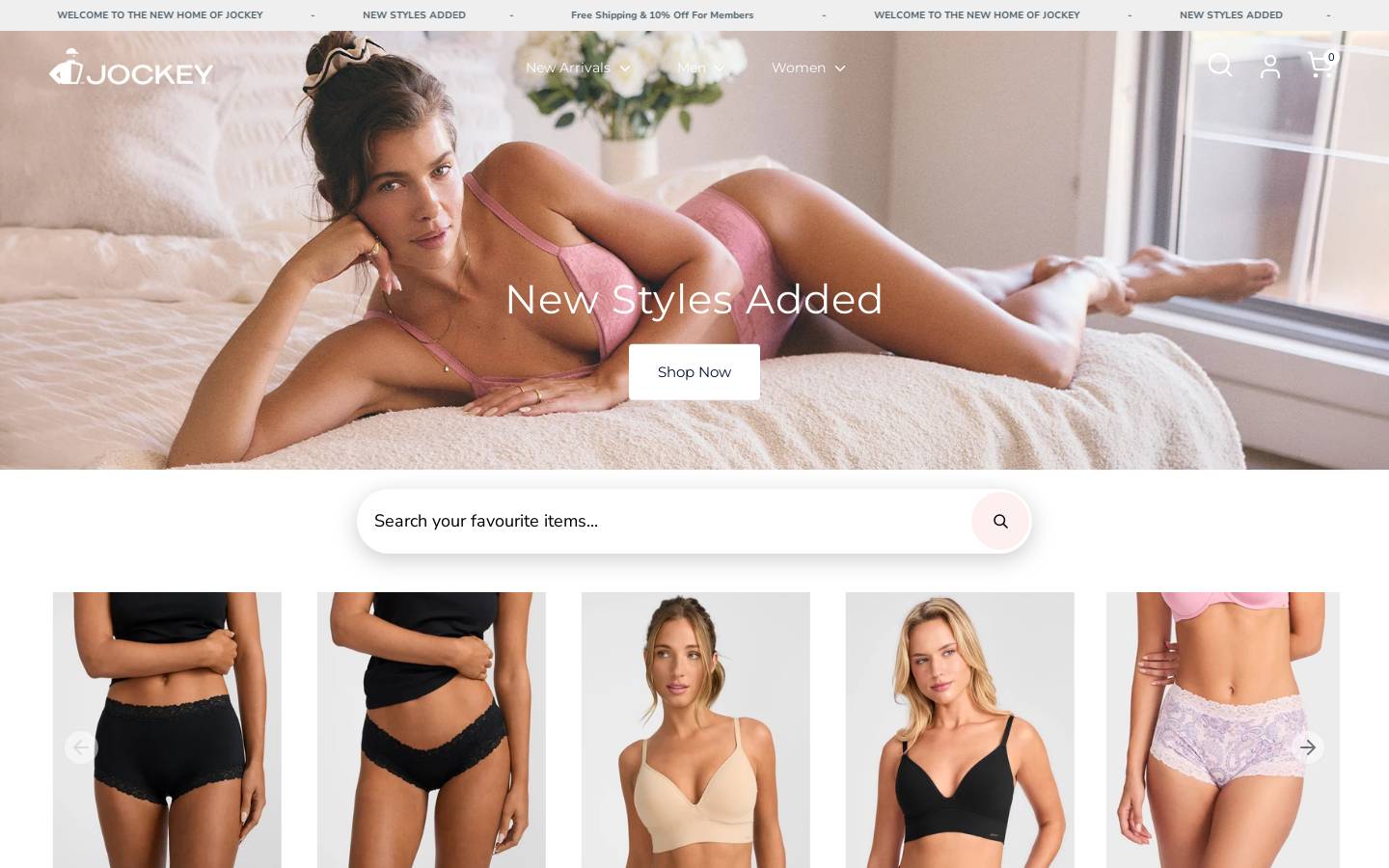 Jockey homepage screenshot
