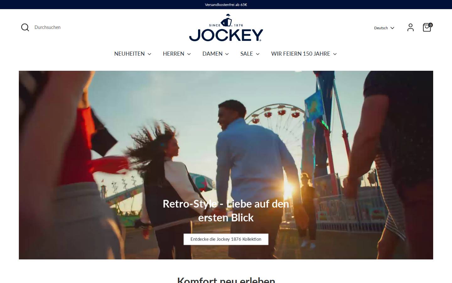 jockeyinternational.com homepage screenshot