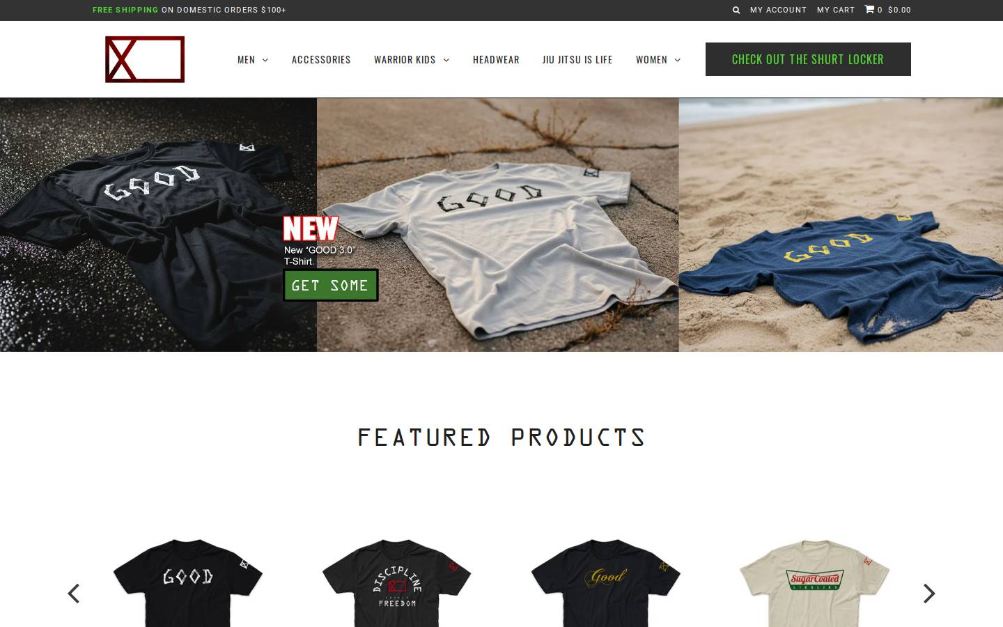jockostore.com homepage screenshot