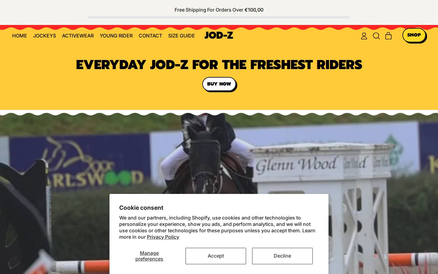 jod-z.com homepage screenshot