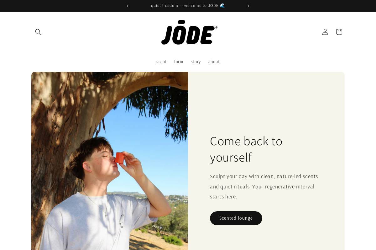 jodeusa.com homepage screenshot