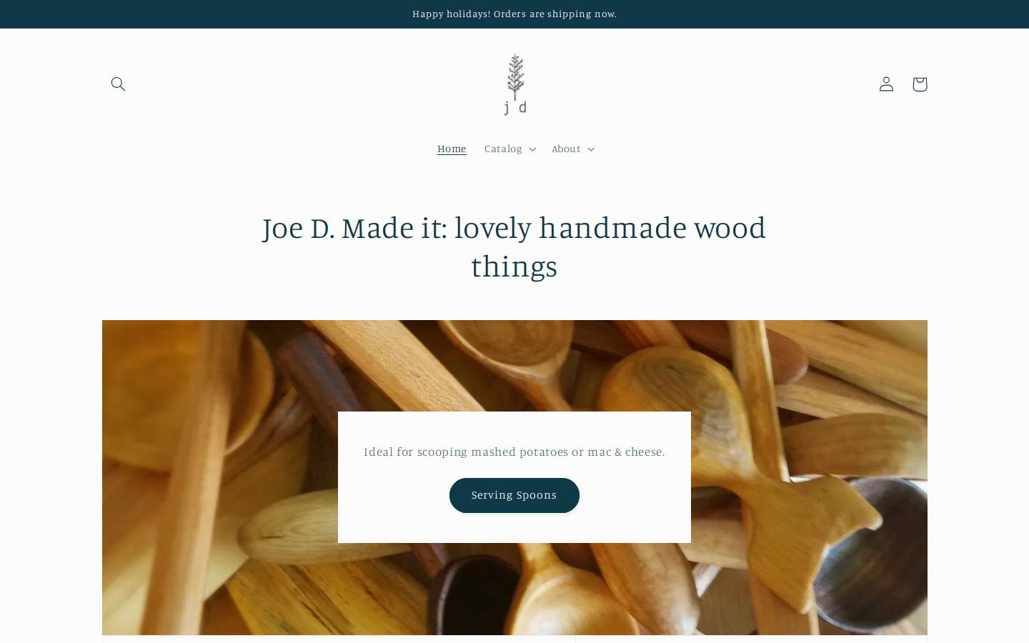 joedmadeit.com homepage screenshot