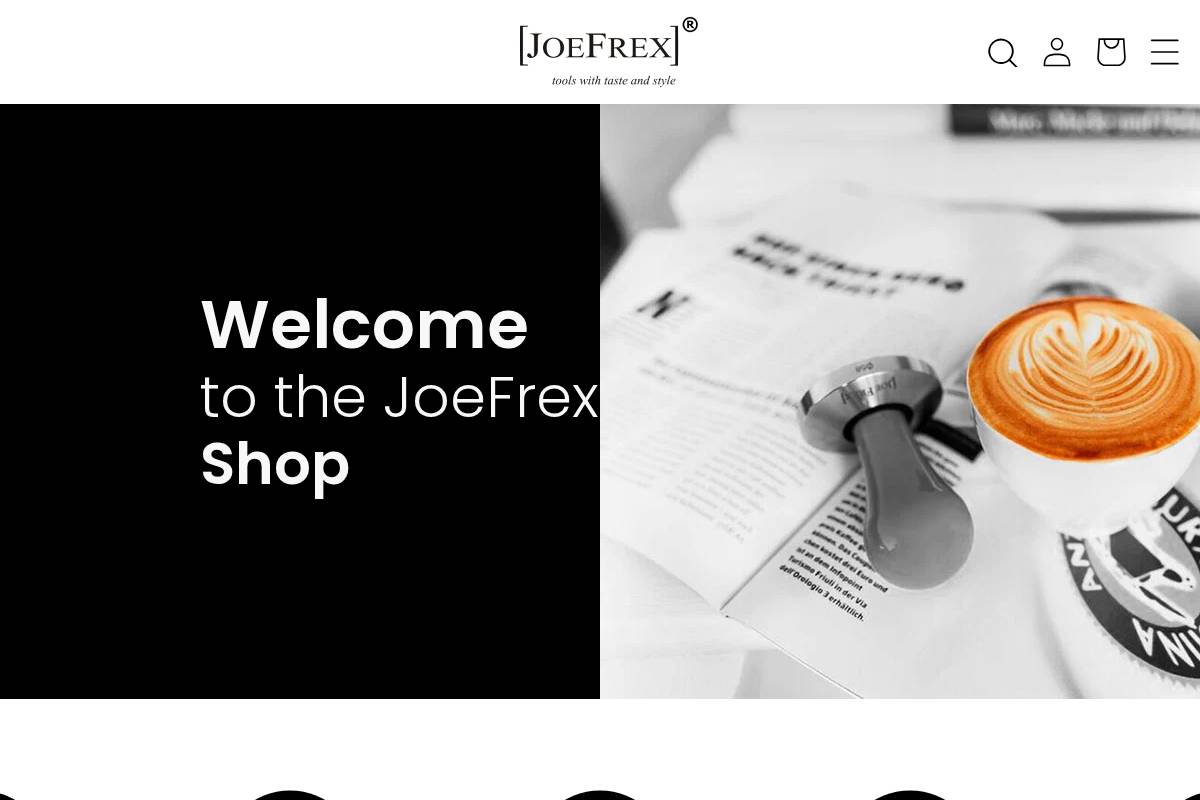 joefrex.com homepage screenshot