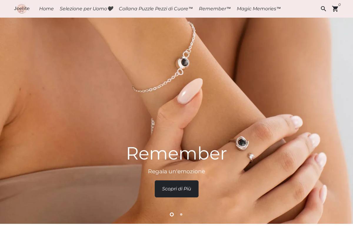 joelitegioielli.com homepage screenshot