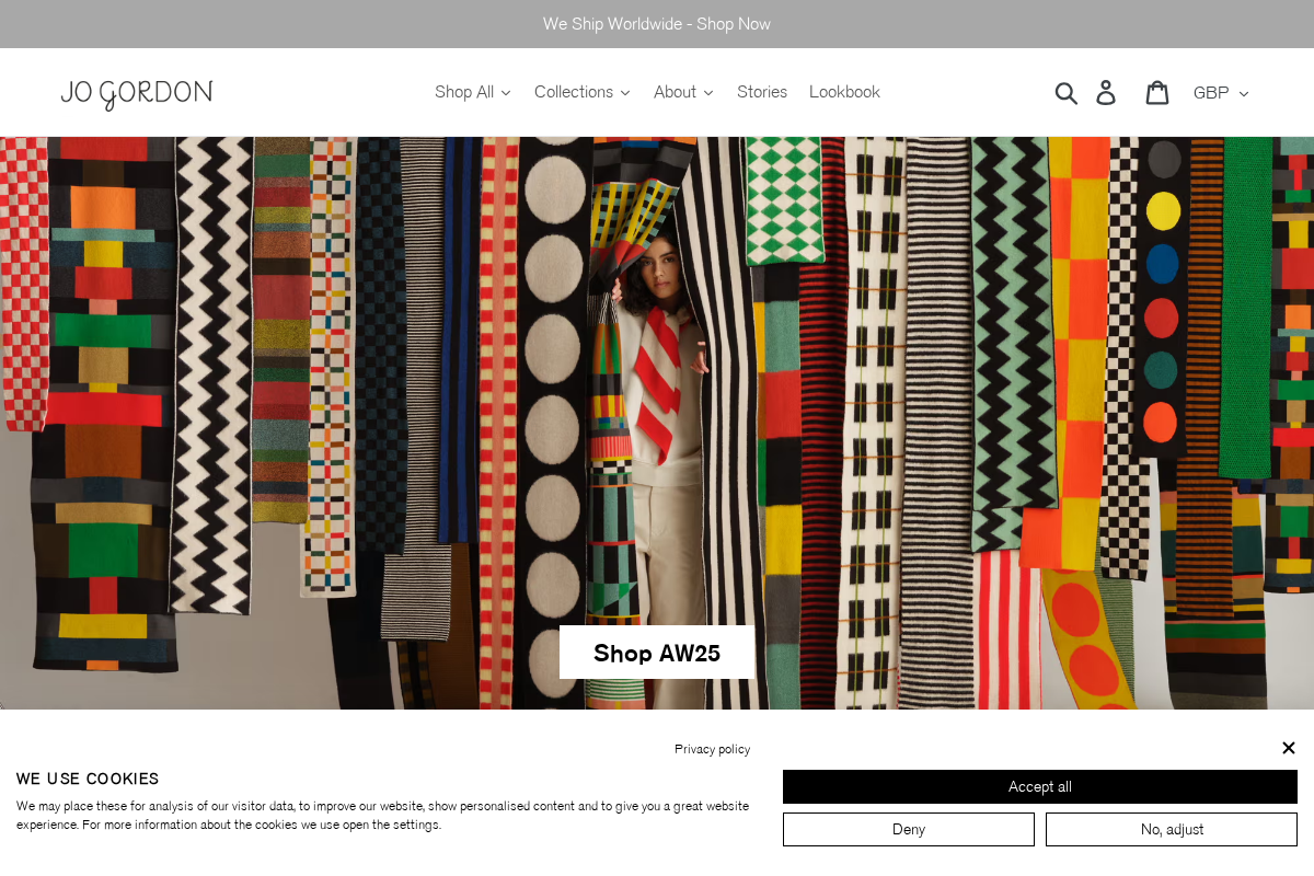 Jogordon homepage screenshot