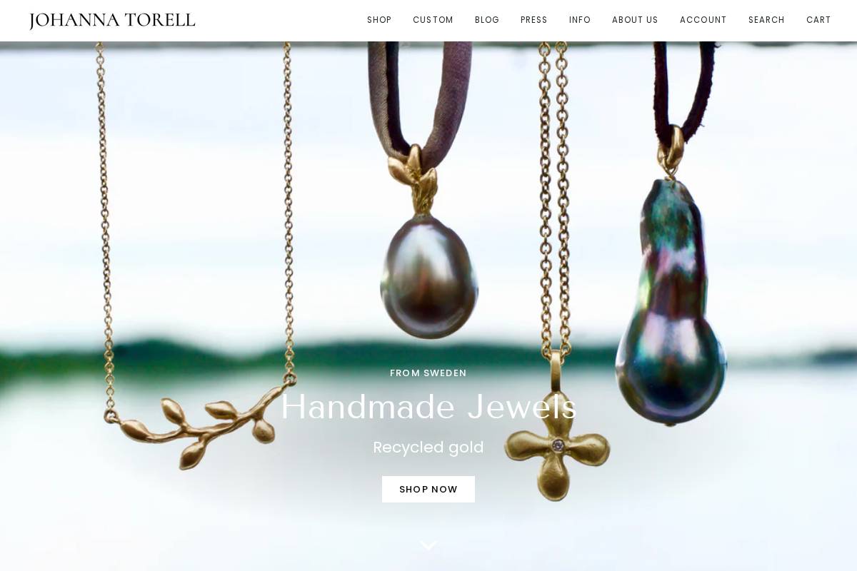 johannatorell.com homepage screenshot