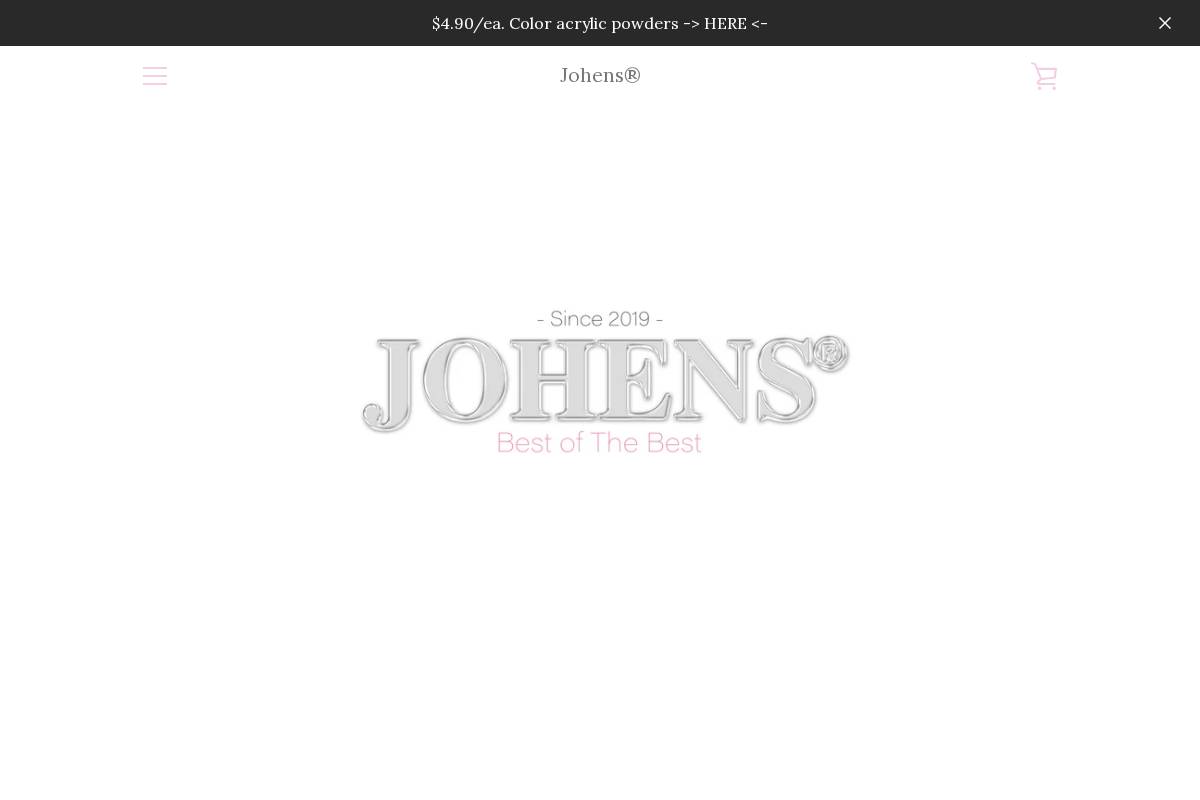 johens.com homepage screenshot