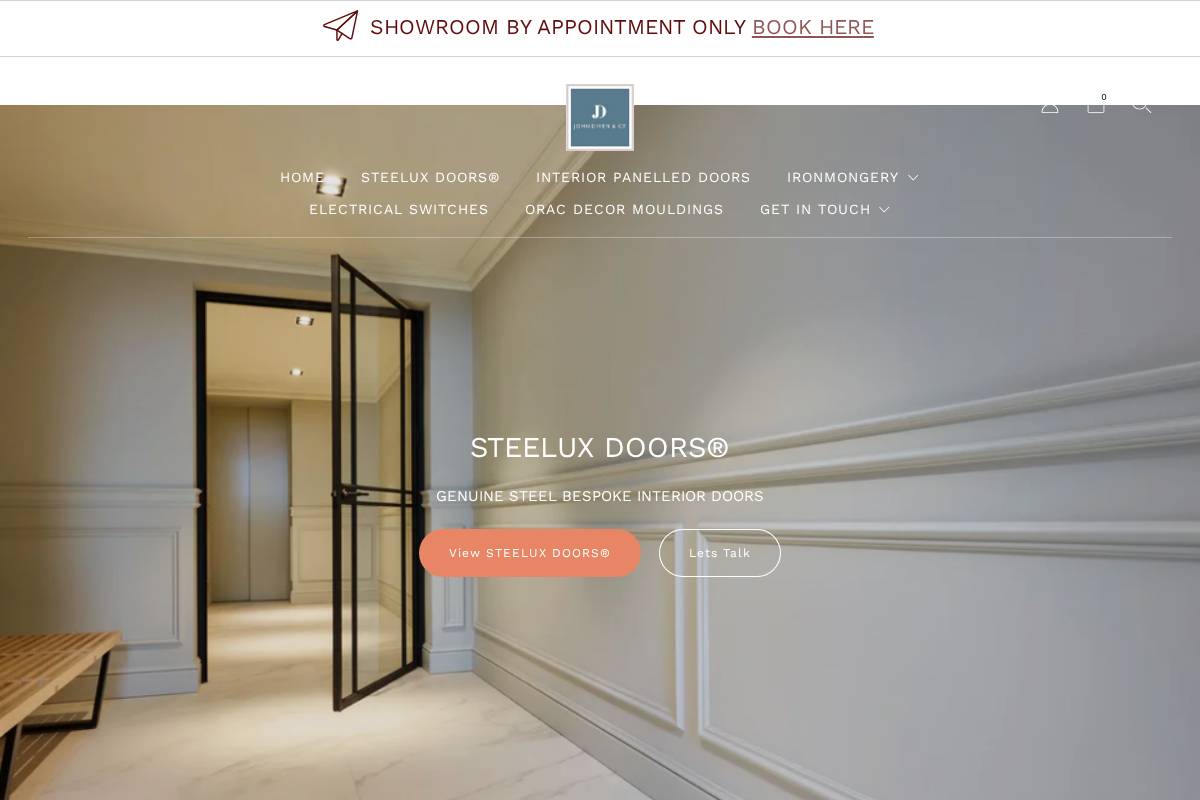 johndiven.com homepage screenshot