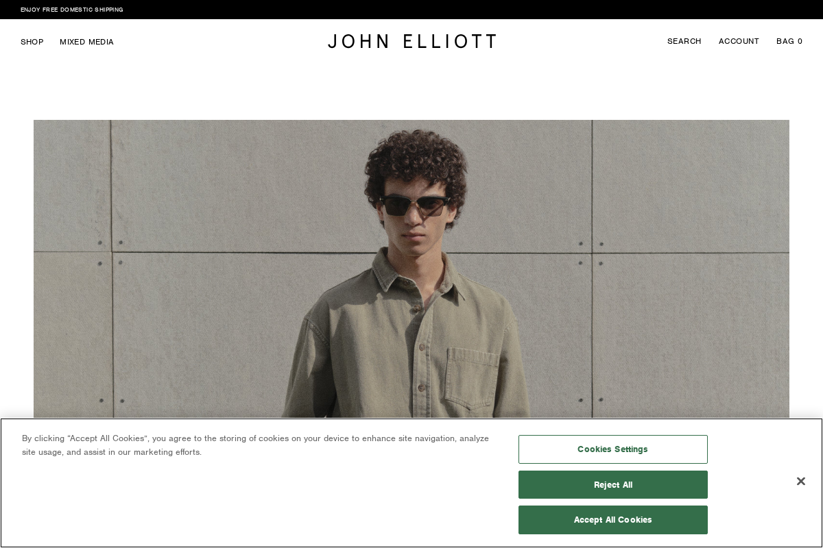 Johnelliott homepage screenshot