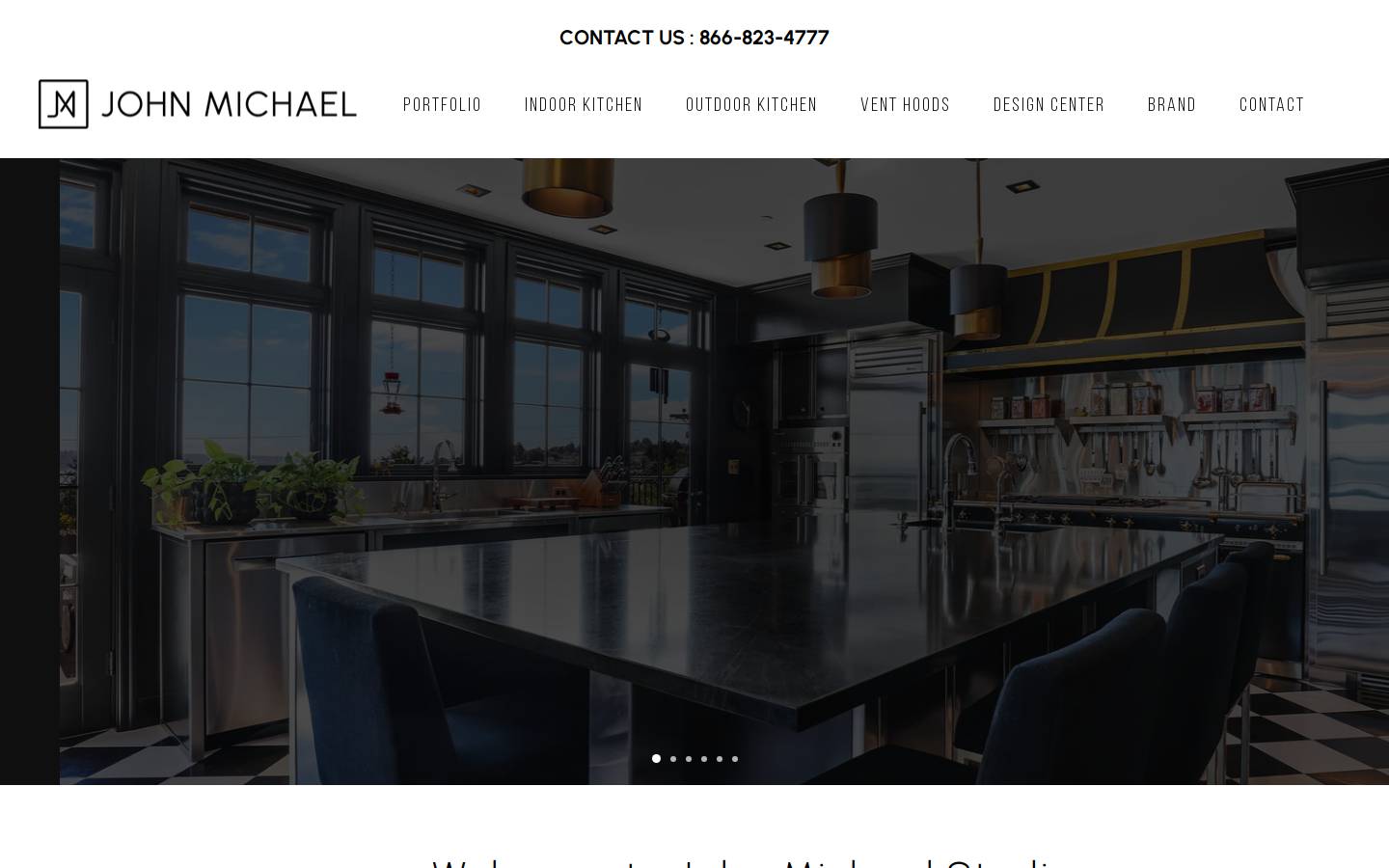 johnmichael.studio homepage screenshot