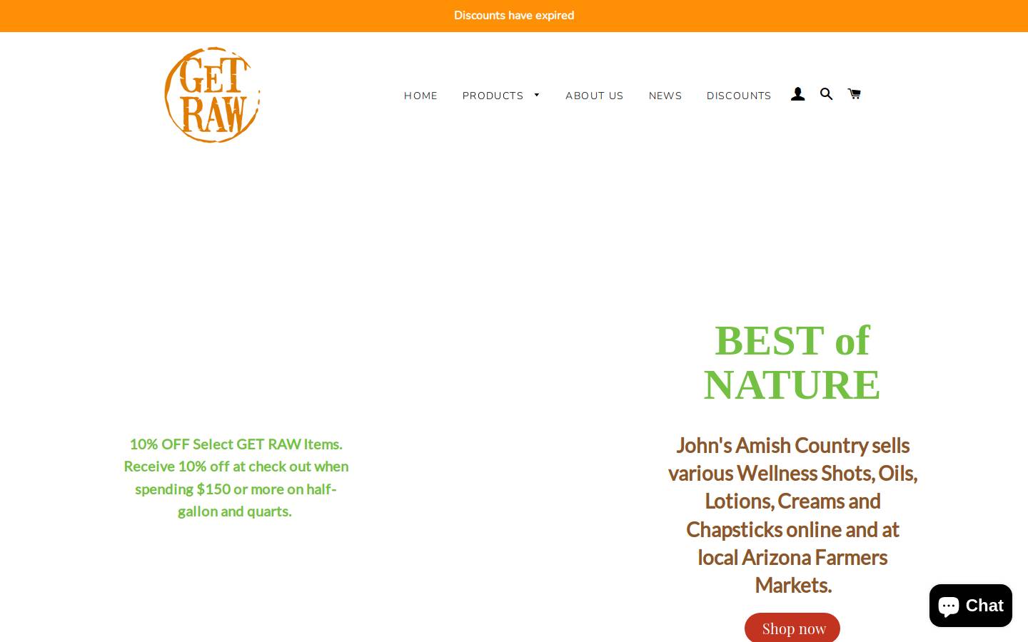 johnsamishcountry.com homepage screenshot