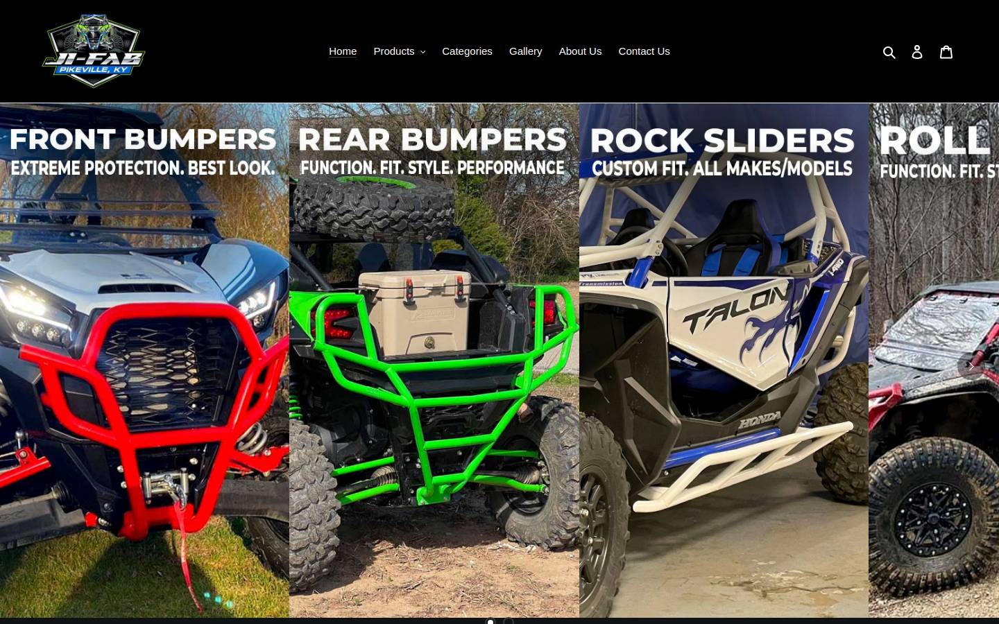 johnsonindustriesfab.com homepage screenshot