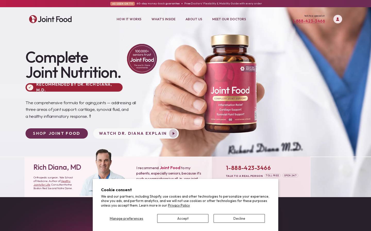 jointfood.com homepage screenshot