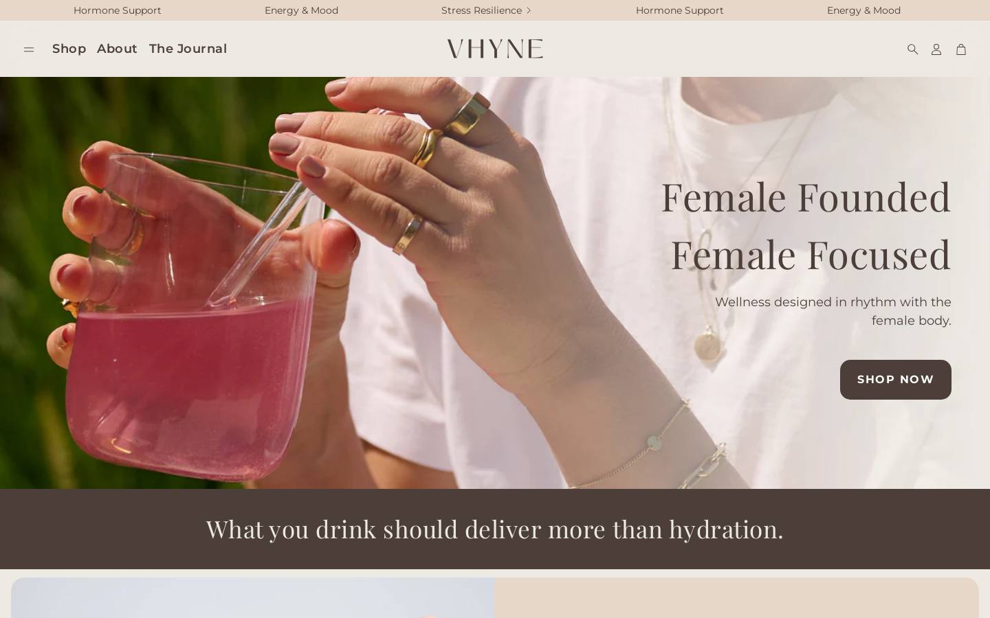 Joinvhyne homepage screenshot