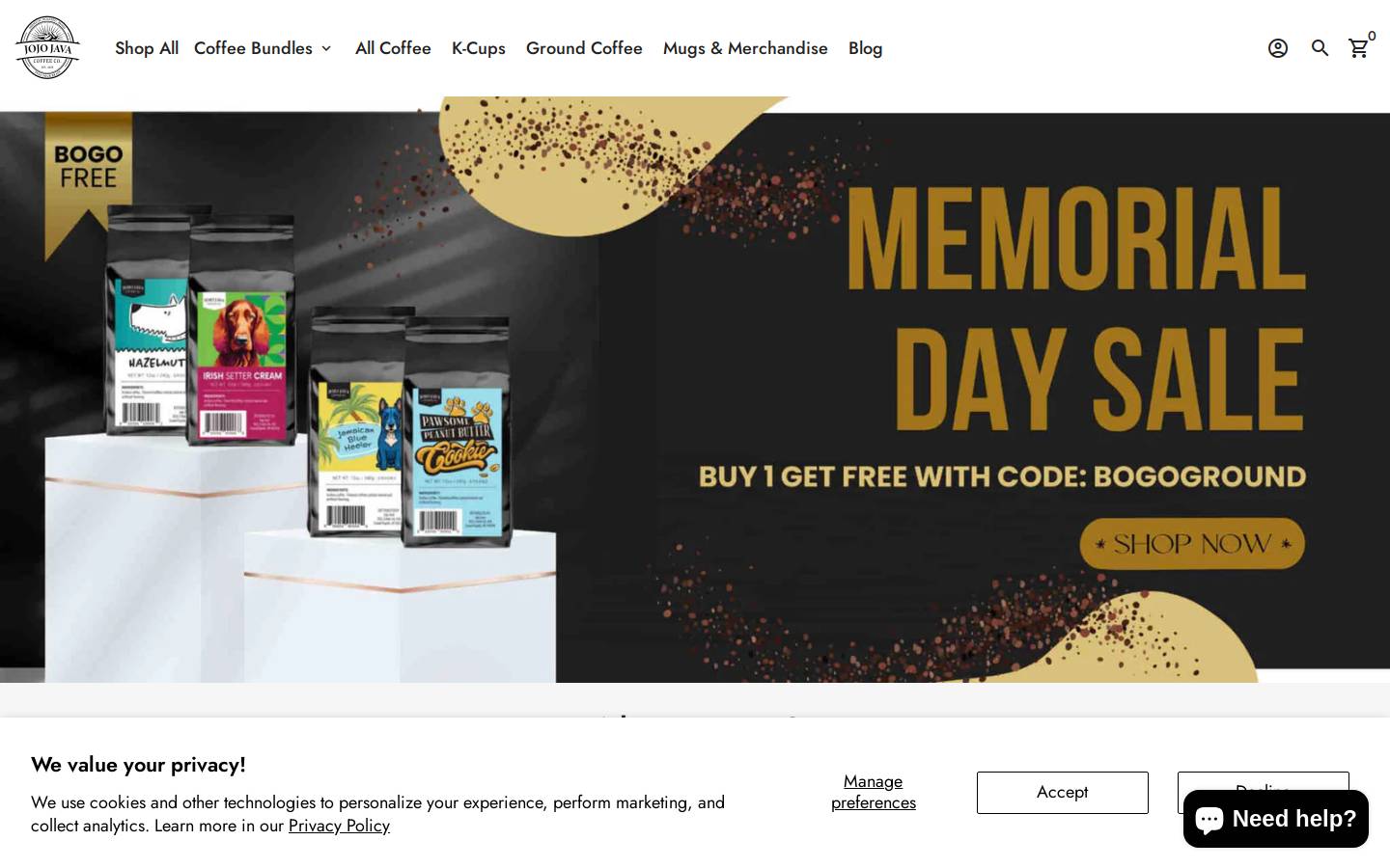 jojo-java.com homepage screenshot