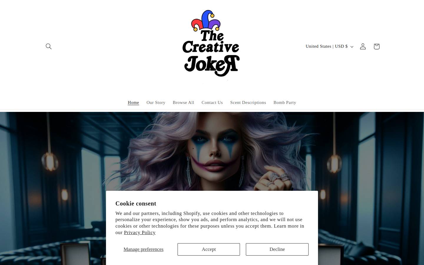 jokersuds.com homepage screenshot