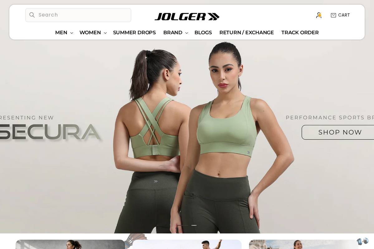 jolgeractive.com homepage screenshot