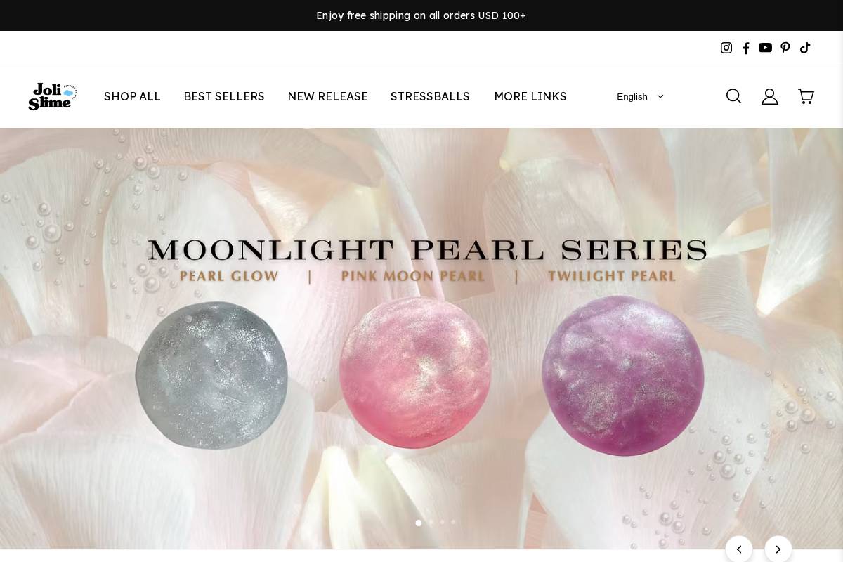jolislime.com homepage screenshot