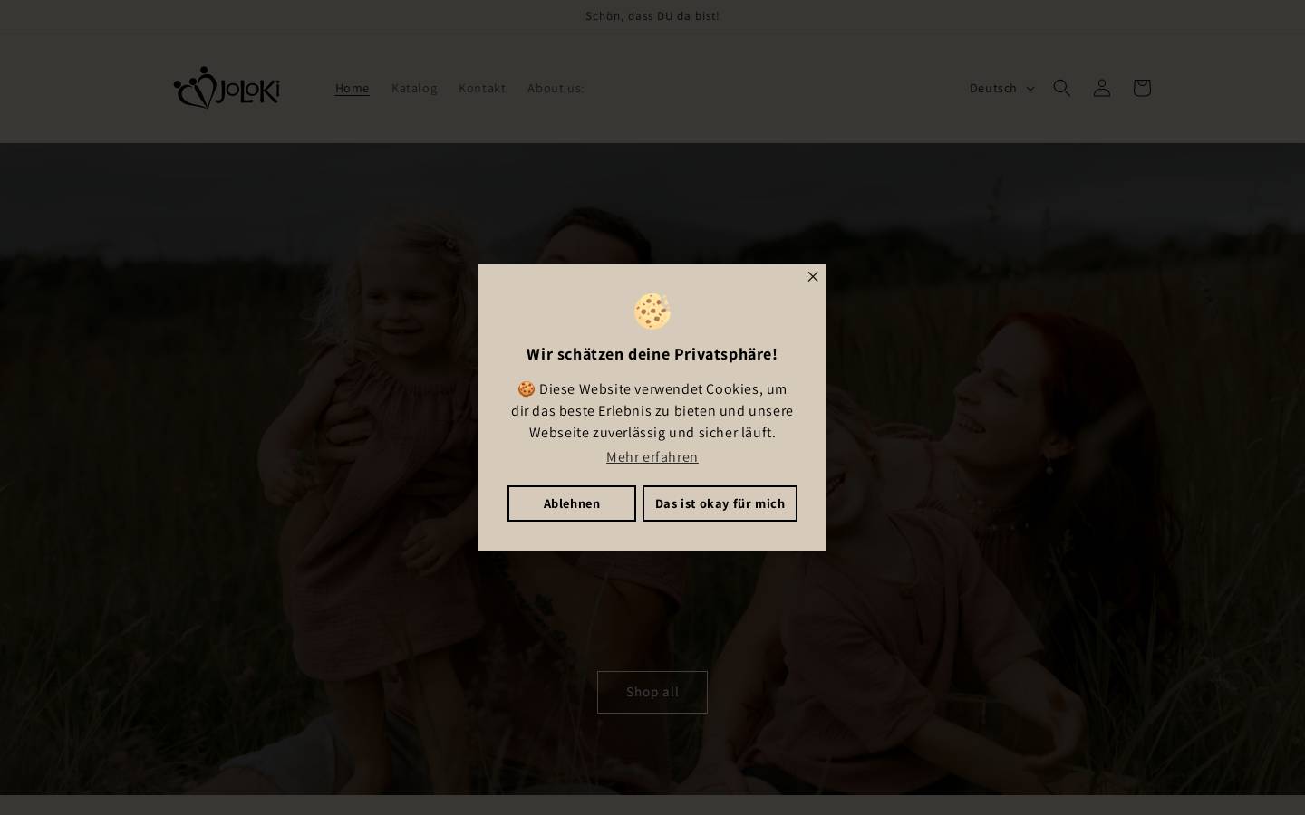 joloki.de homepage screenshot