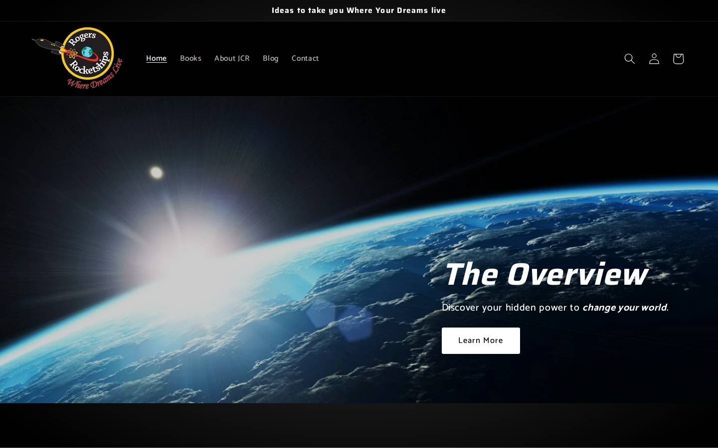 joncharlesrogers.com homepage screenshot
