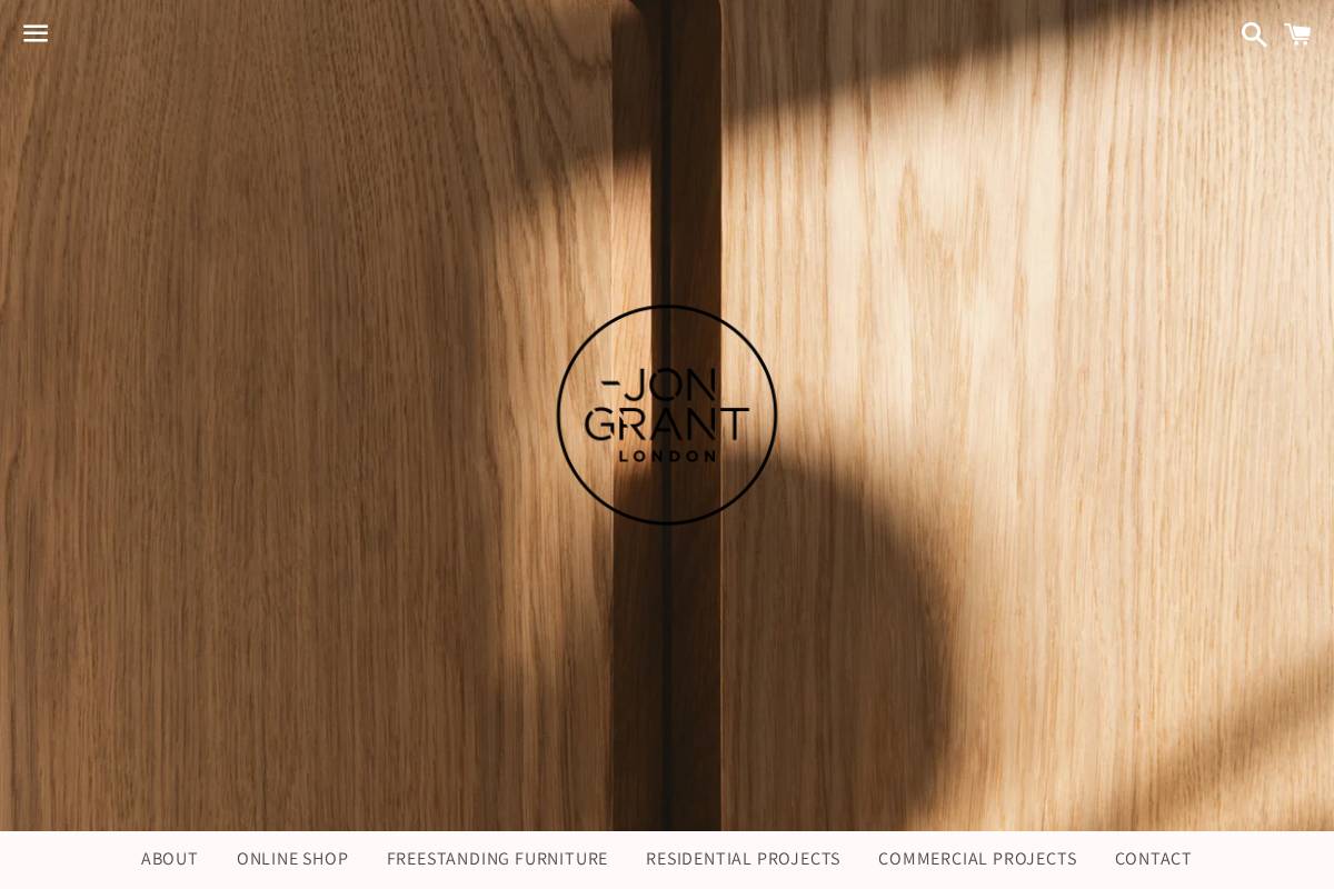 jongrant.london homepage screenshot