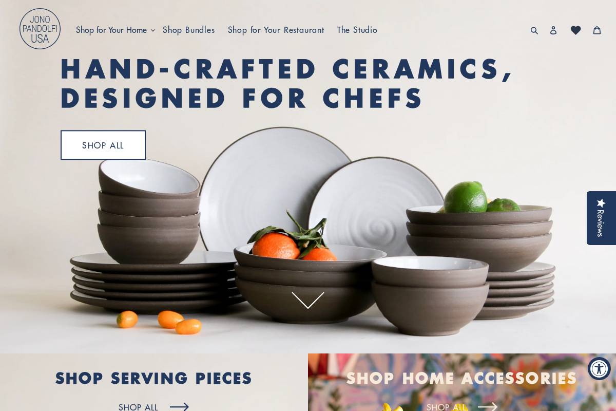 jonopandolfi.com homepage screenshot